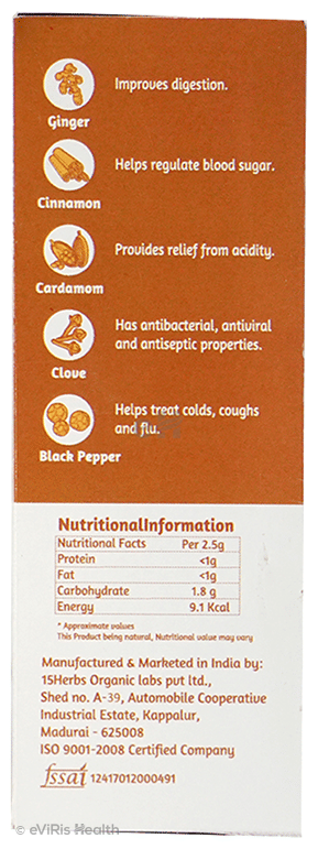 18 Herbs Organics Indian Masala Tea