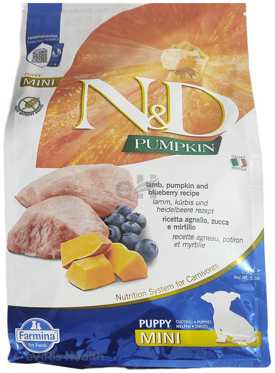 Farmina N&D Pumpkin Lamb & Blueberry Mini