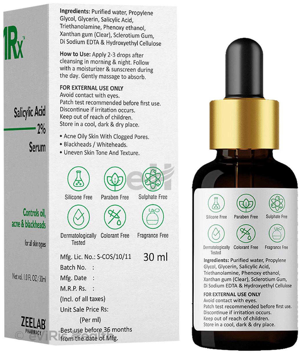1Rx Salicylic Acid 2% Serum for All Skin Types