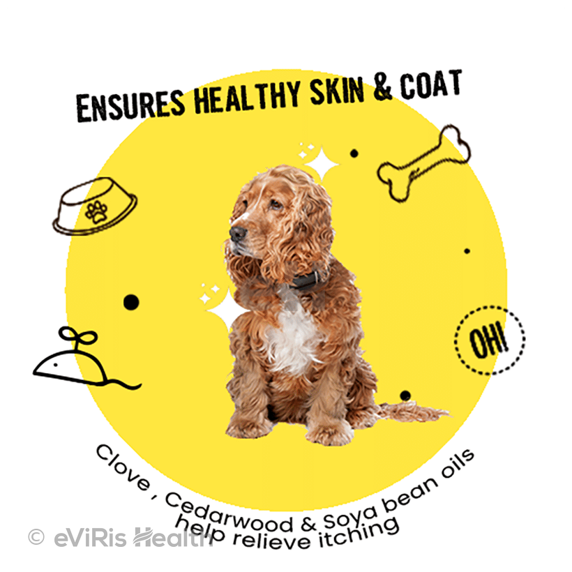 Bark Out Loud Natural Ticks & Fleas Spot-On for Dogs Weight Upto 10kg