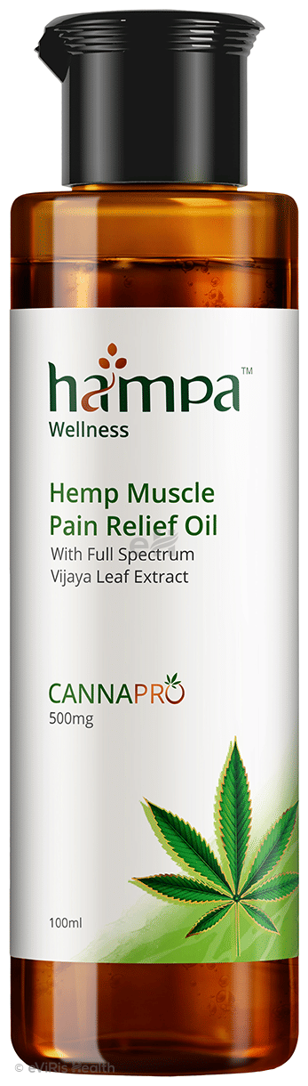 Hampa Wellness Hemp Muscle Pain Relief Cannapro 500mg Oil