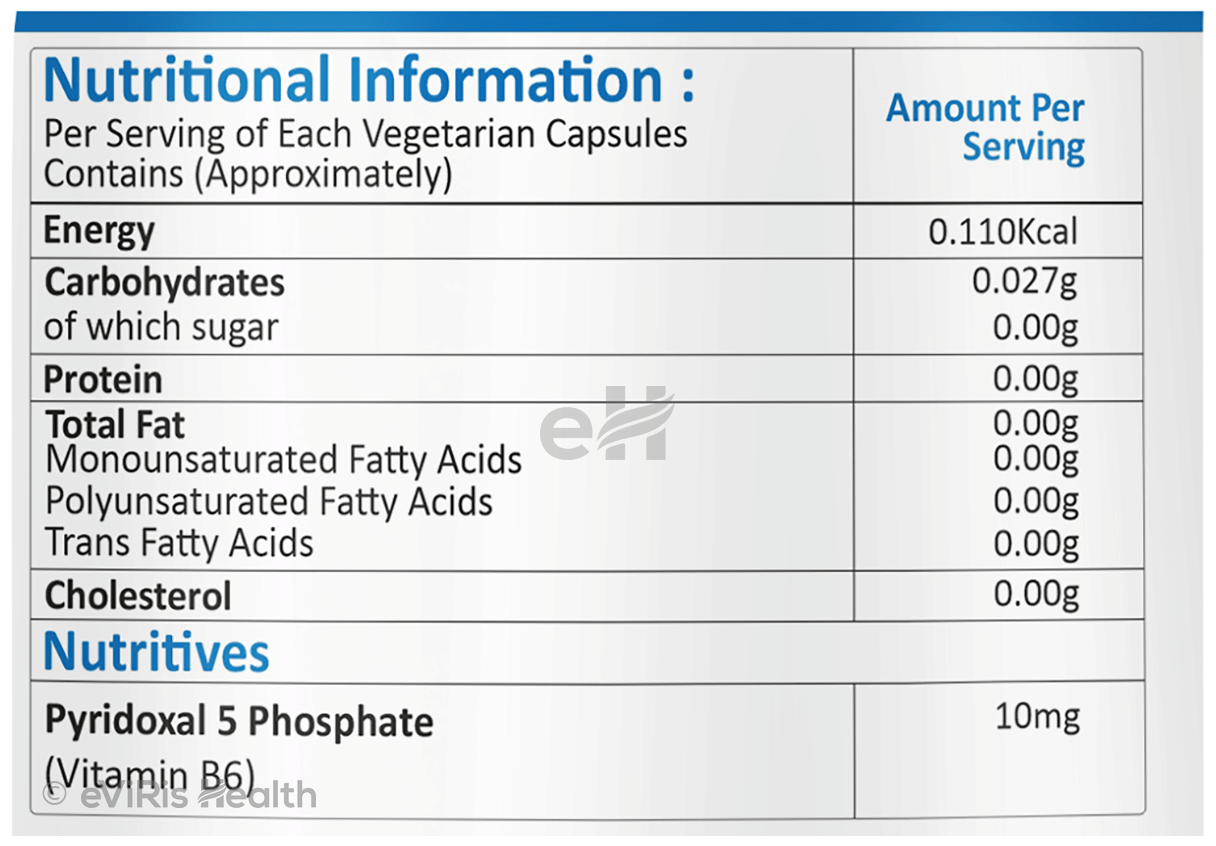 Activin P 5 P Pyridoxal 5 Phosphate Capsule for Pets