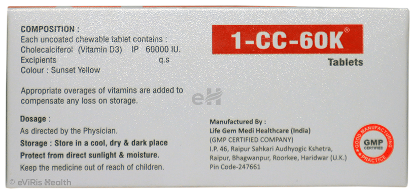 1-CC 60K Tablet