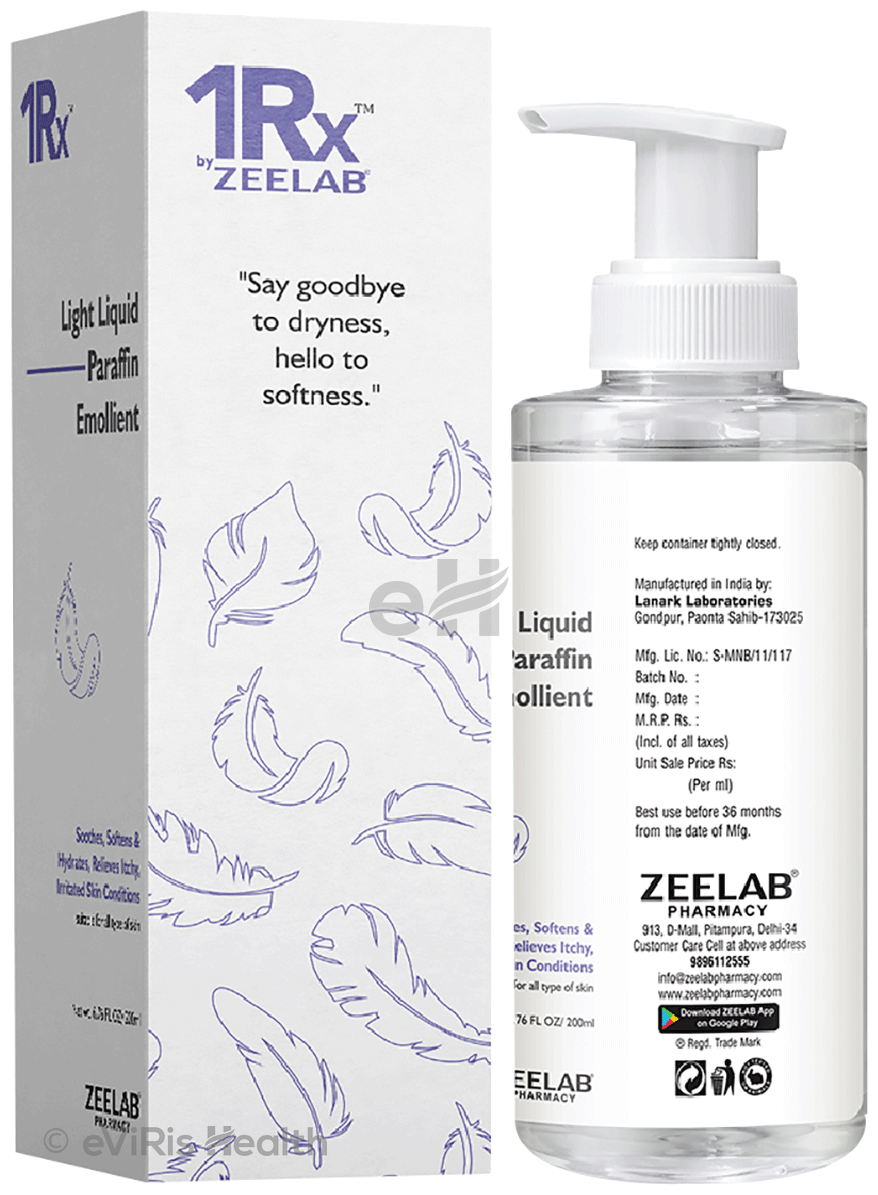 1Rx Light Liquid Paraffin Emollient for All Skin Types