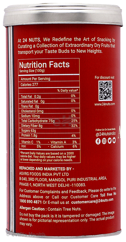 24 Nuts Hand Picked Ajwa Dates