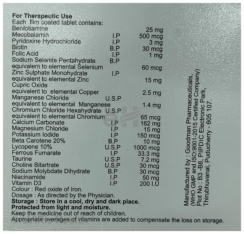 Actinerve OD Tablet