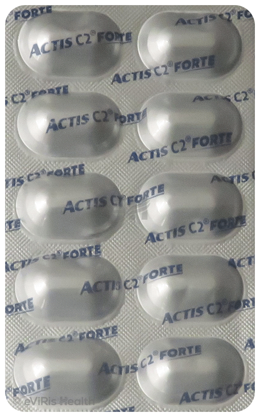 Actis C2 Forte Tablet | Collagen & Hyaluronic Acid for Joint Pain | Knee & Cartilage Support
