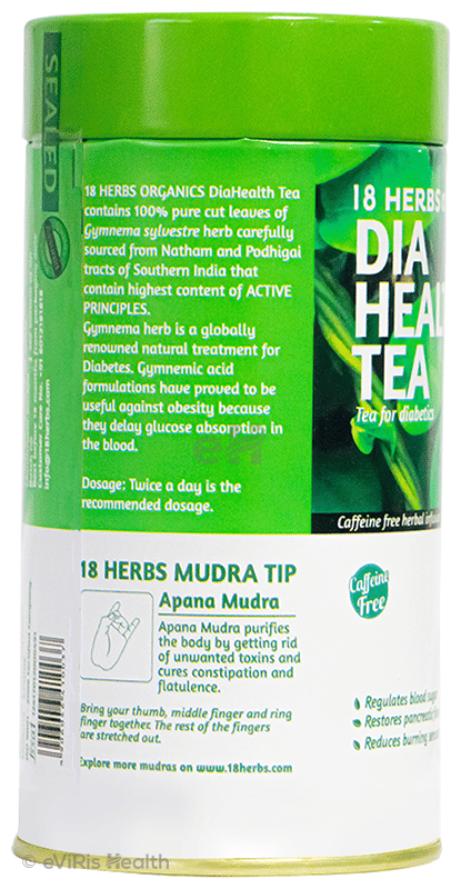 18 Herbs Organics Dia Health Tea Bag (1.3gm Each)