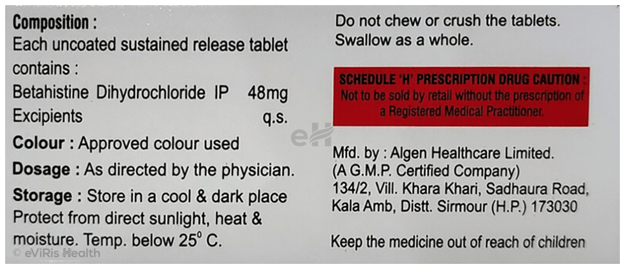 Acctin 48 SR Tablet