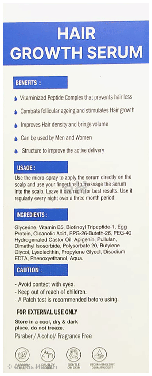 365 Care Hair Growth Serum