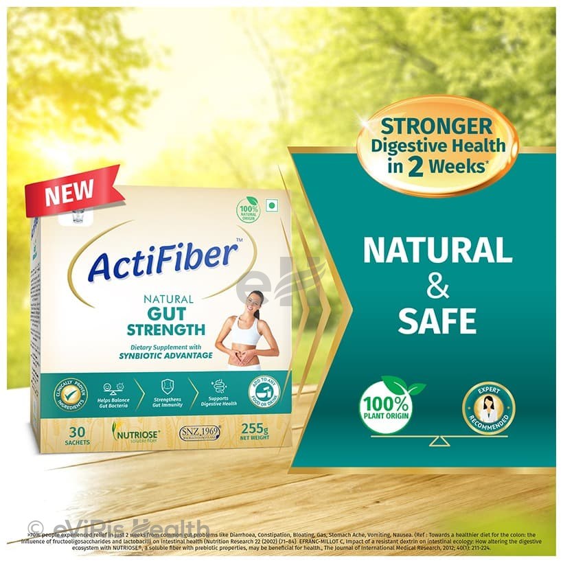 ActiFiber Natural Gut Strength Sachet (8.5gm Each)
