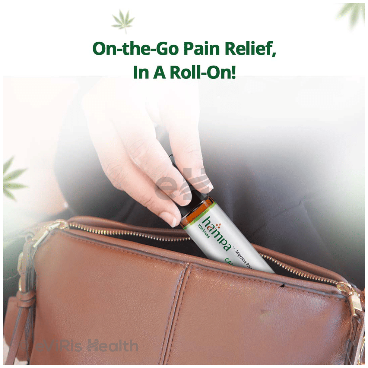 Hampa Wellness Migraine Pain Relief Roll On