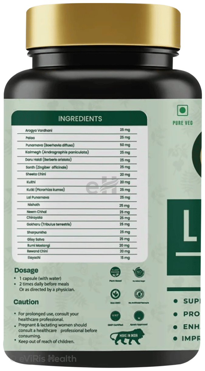 10 One Nutrition Liver Revive 500mg Capsule (60 Each)