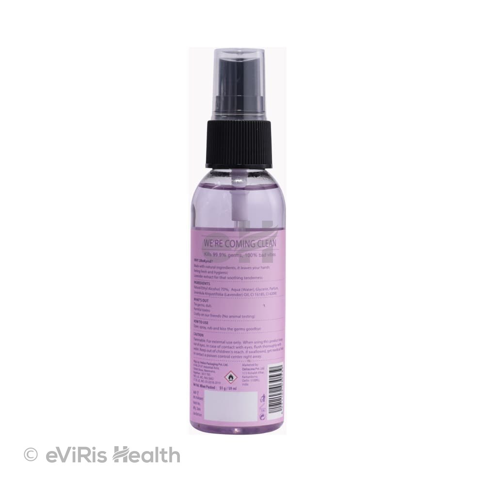 2Bekynd Hand Sanitizer (59ml Each) Soothing Lavender