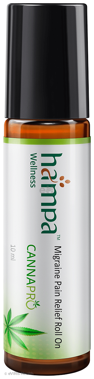 Hampa Wellness Migraine Pain Relief Roll On