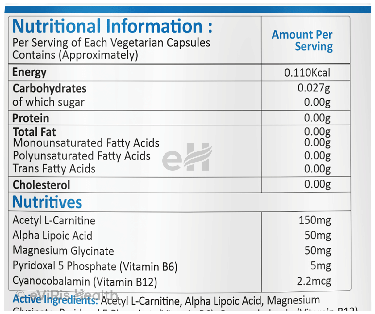 Activin Brain & Nerve Supplement Capsule for Pets