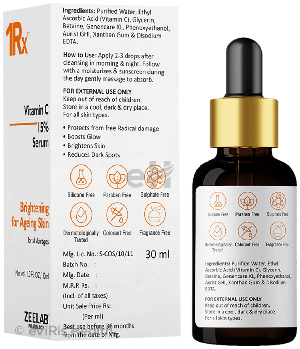 1Rx Vitamin C 15% Serum for All Skin Types