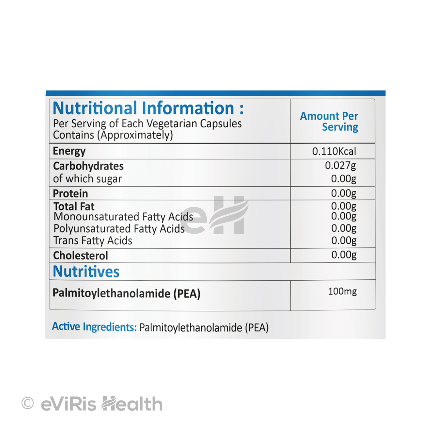 Activin PEA Palmitoylethanolamide 100mg Capsule for Pets