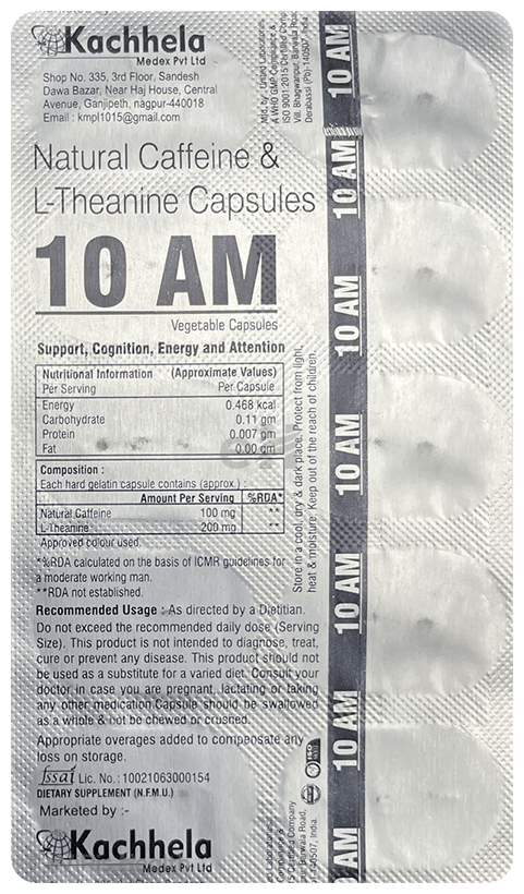 10 AM Vegetable Capsule
