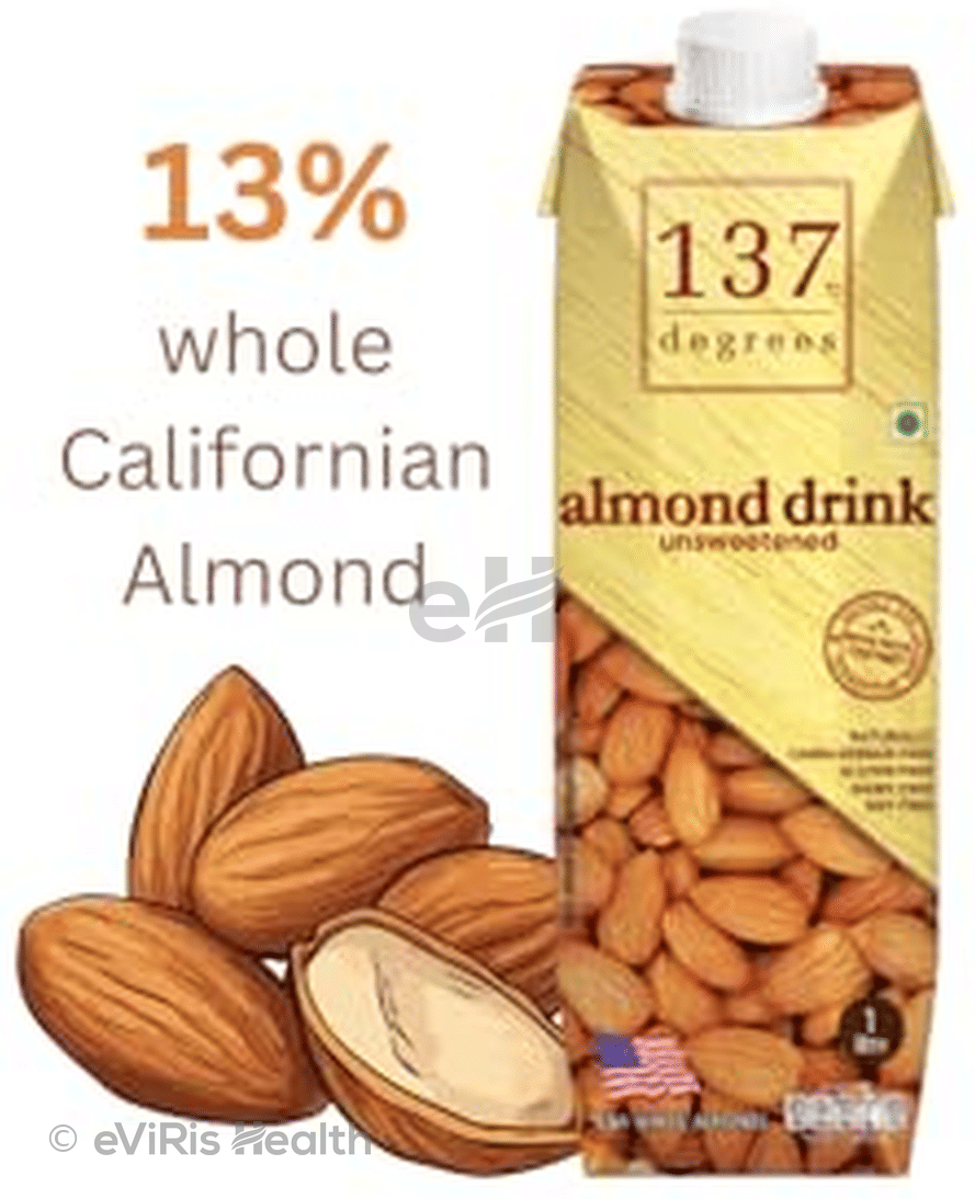 137°C degrees Almond Drink Unsweetened Gluten Free Soy Free