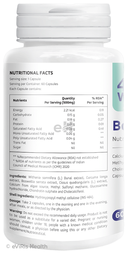 4 U Well Bone Plus Veg Capsule
