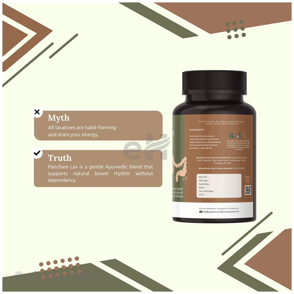 Ayusyam Pancham Lax Tablet