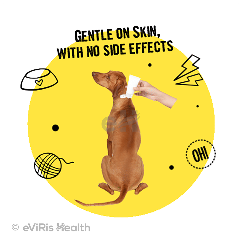 Bark Out Loud Natural Ticks & Fleas Spot-On for Dogs Weight Upto 10kg