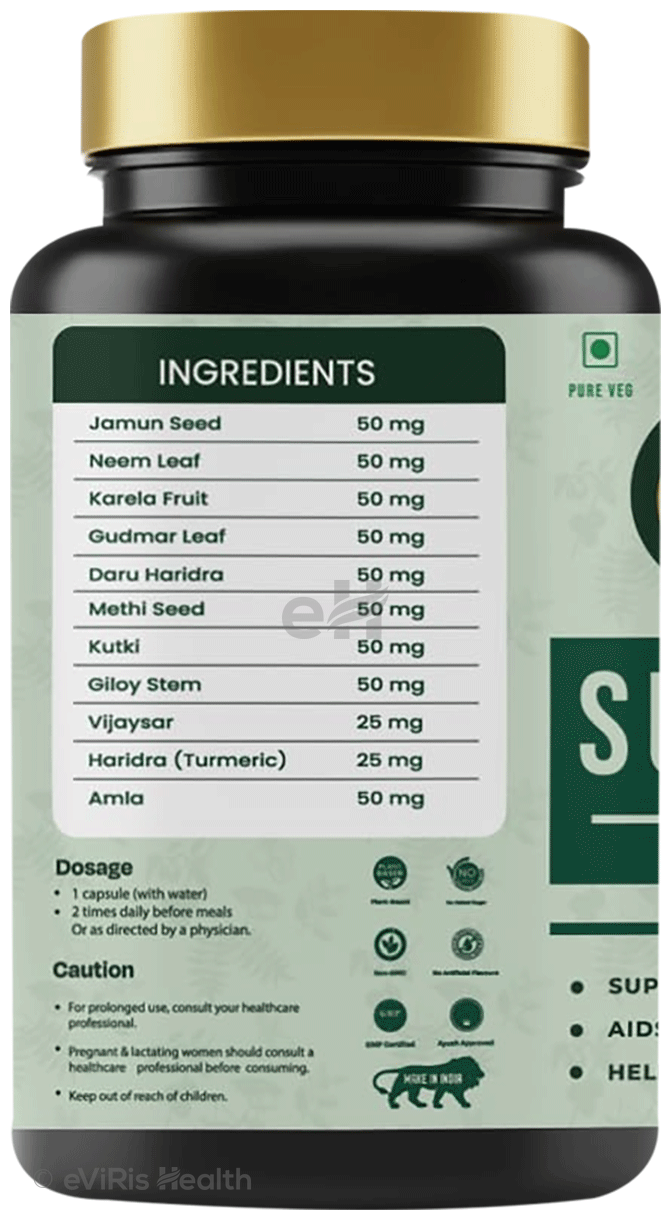 10 One Nutrition Sugar Sheild 500mg Capsule (60 Each)