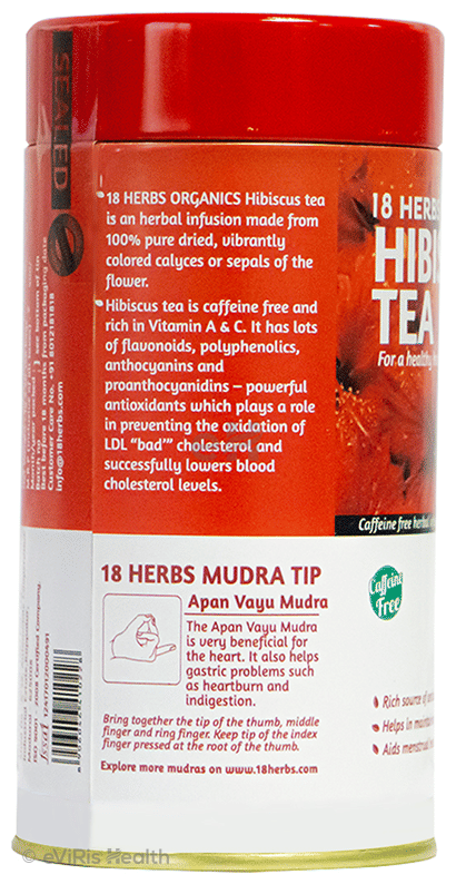 18 Herbs Organics Hibiscus Tea Bag (1gm Each)