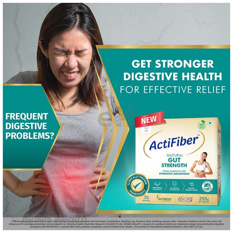 ActiFiber Natural Gut Strength Sachet (8.5gm Each)