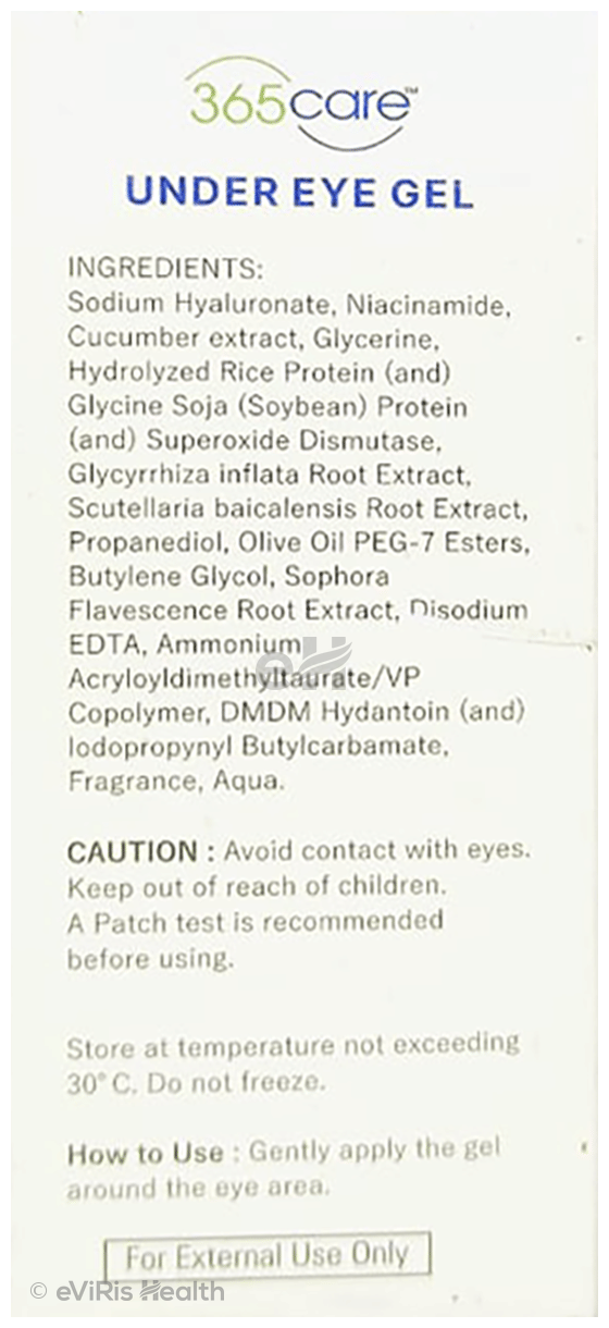 365 Care Triple Action Under Eye Gel
