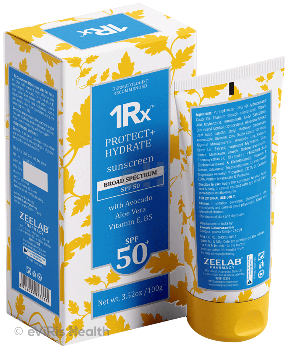 1Rx Protect + Hydrate Sunscreen SPF 50+