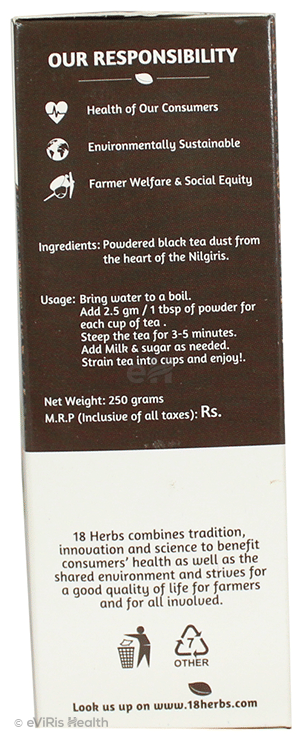18 Herbs Organics Premium Black Tea Refreshing