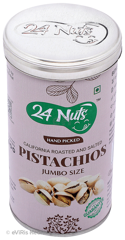24 Nuts Hand Picked California Roasted & Salted Pistachios