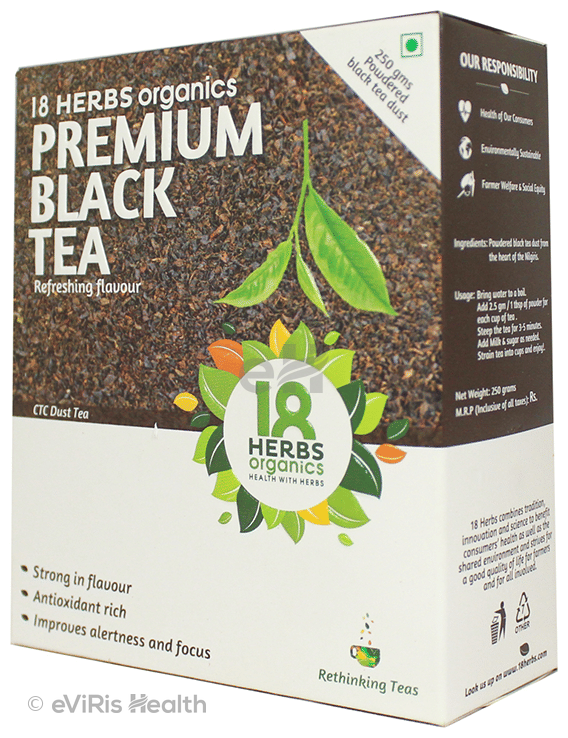 18 Herbs Organics Premium Black Tea Refreshing