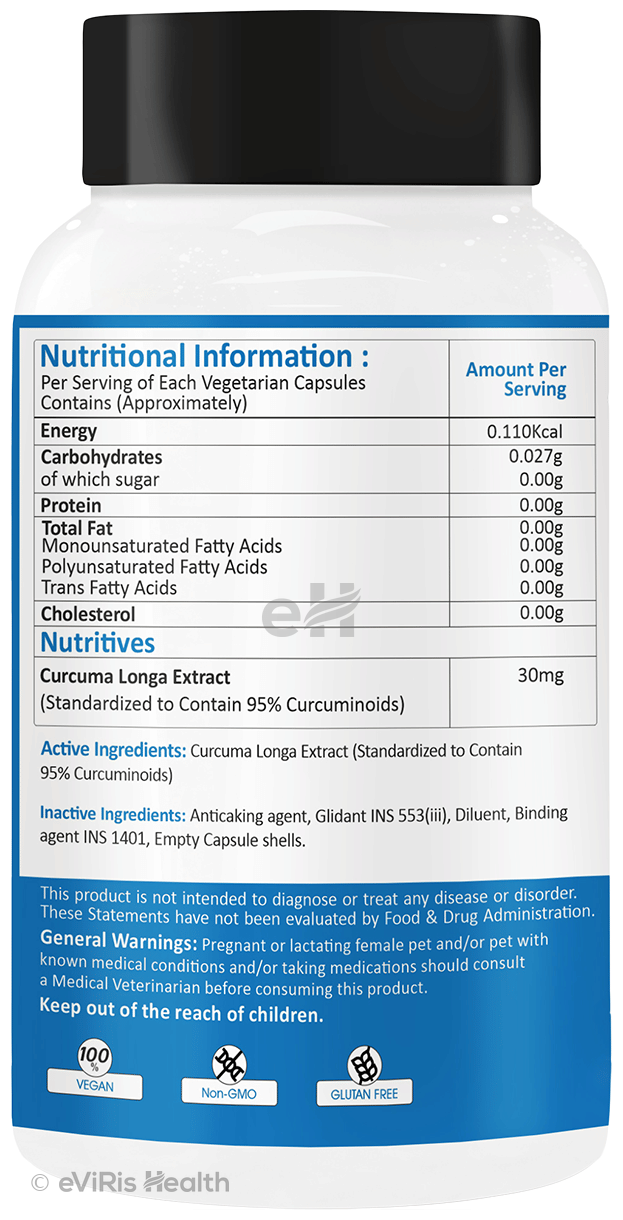 Activin Curcumin Capsule for Pets
