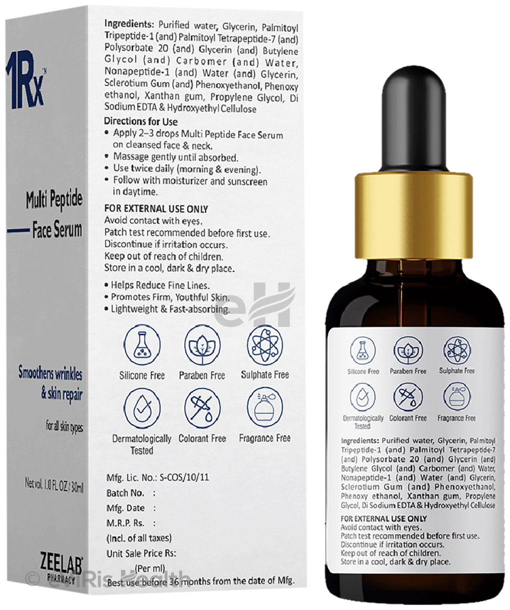 1Rx Multi Peptide Face Serum for All Skin Types
