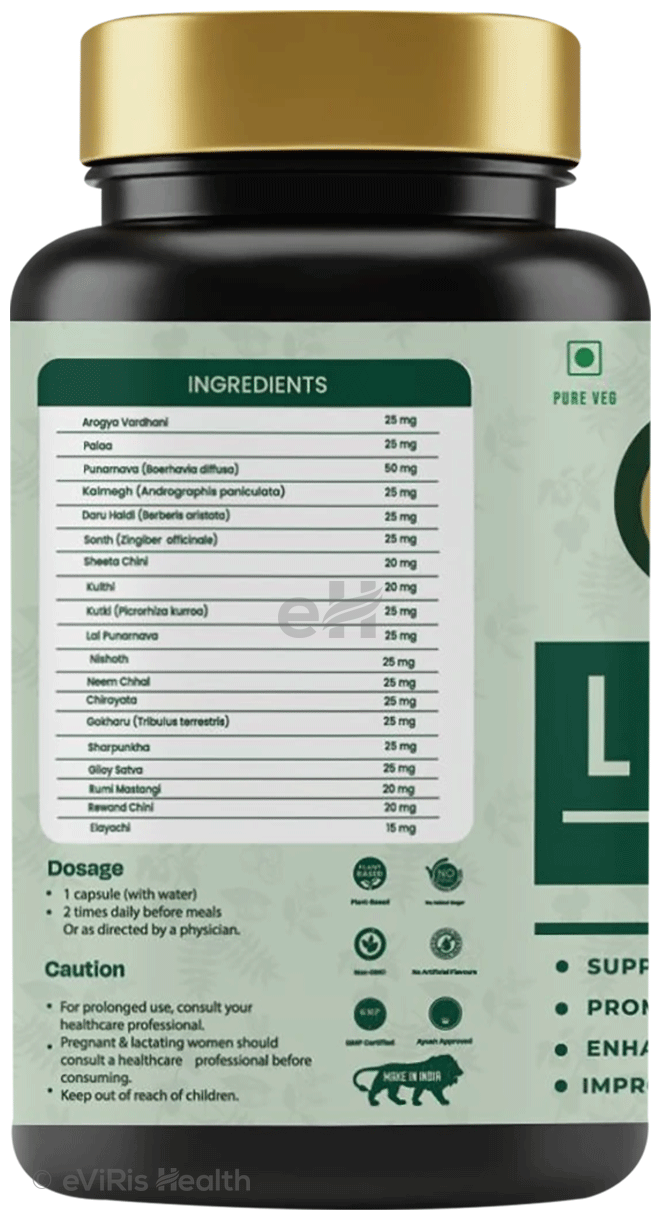 10 One Nutrition Liver Revive 500mg Capsule (60 Each)
