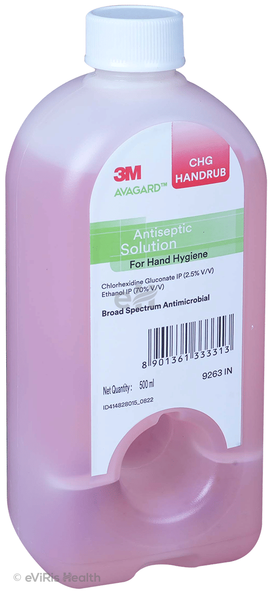 3M Avagard CHG Handrub Hand Sanitizer Antiseptic Solution