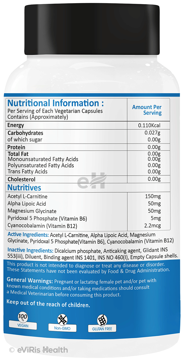 Activin Brain & Nerve Supplement Capsule for Pets