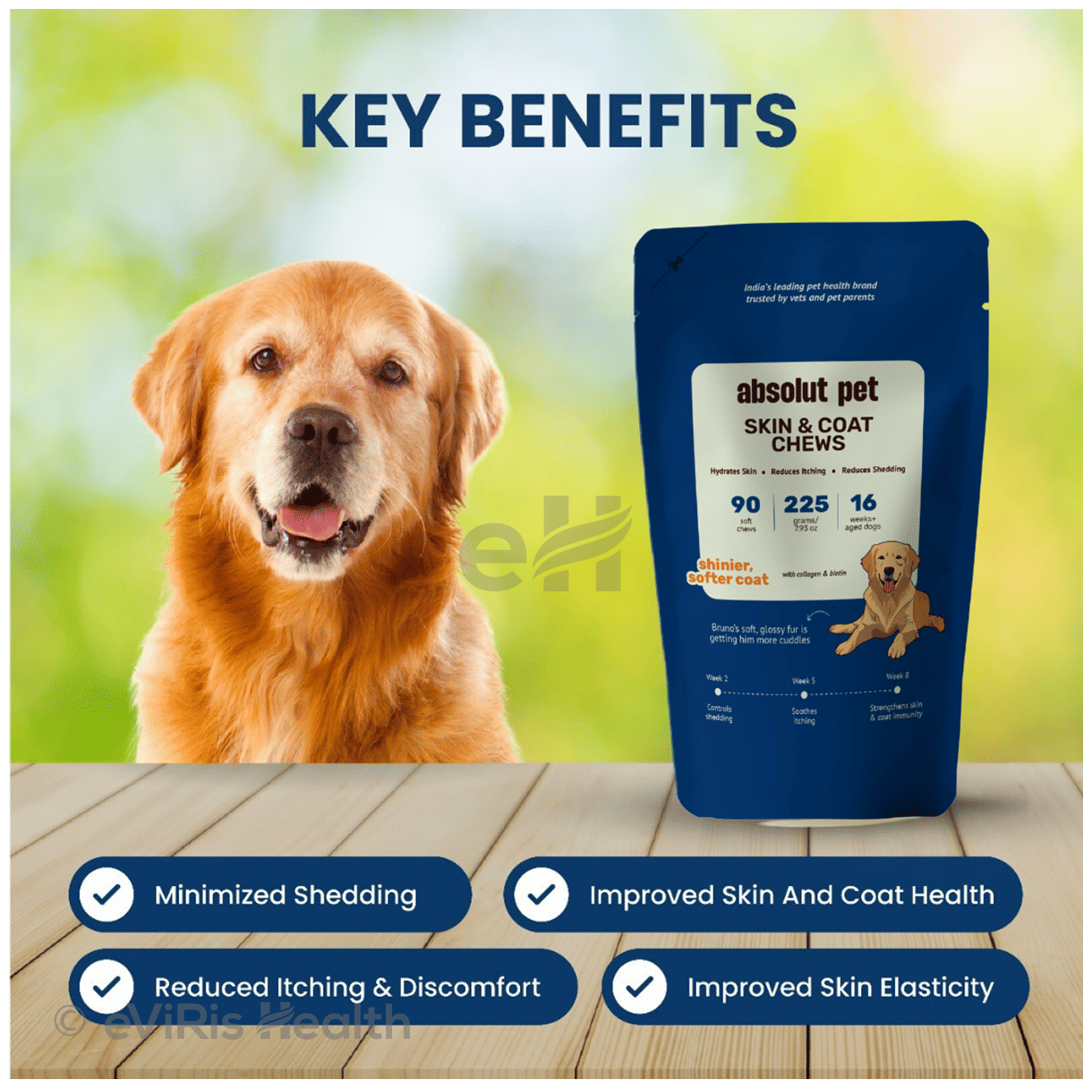 Absolut Pet Skin & Coat Soft Chews