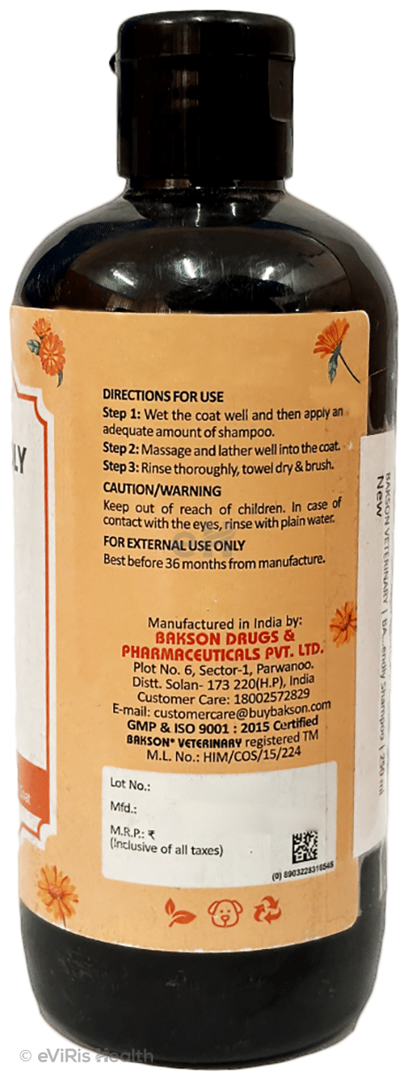 Bakson Veterinary Coat Friendly Shampoo