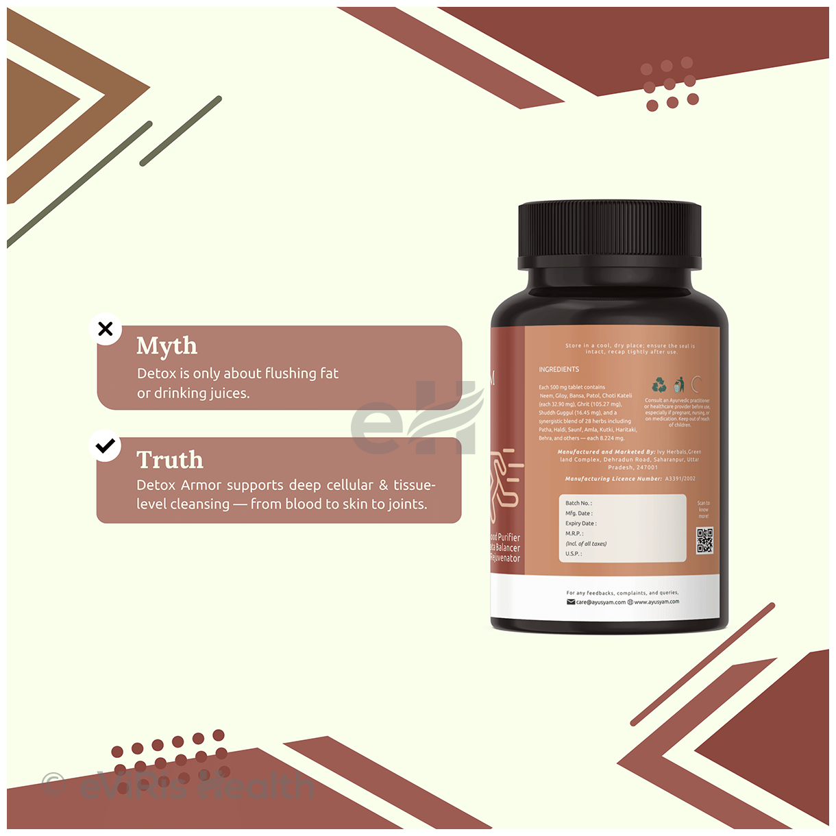 Ayusyam Detox Armor Tablet