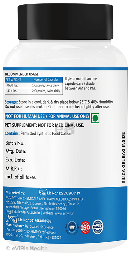 Activin Melatonin for Pets Capsule