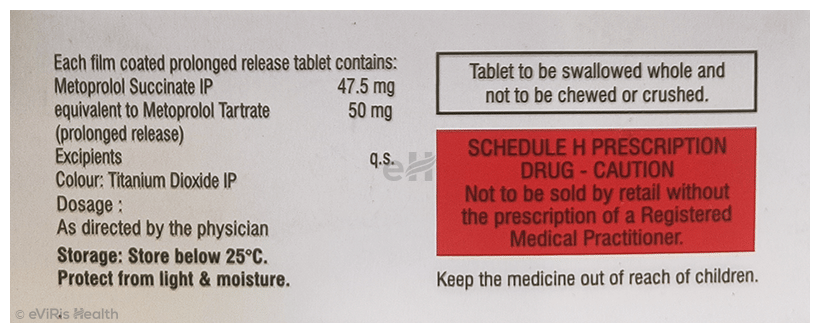 Acmeto-XL 50 Tablet PR