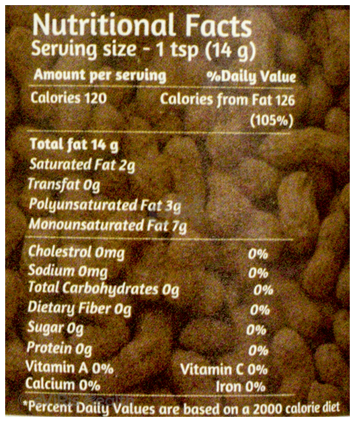 18 Herbs Organics Pure Groundnut Oil Edible