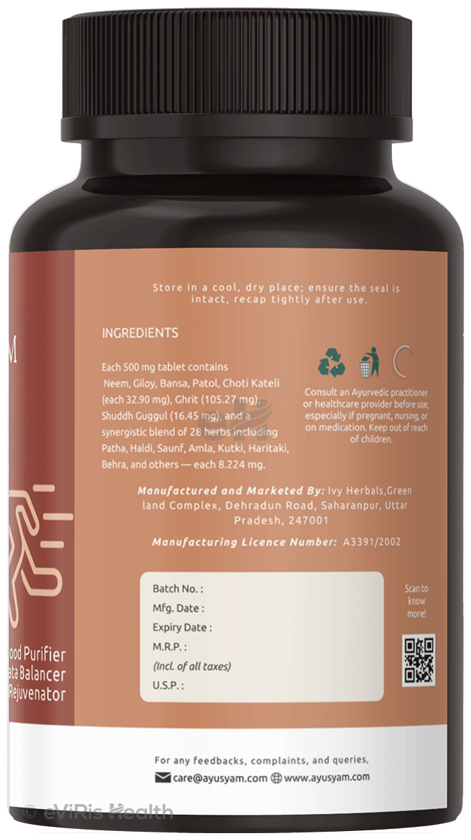 Ayusyam Detox Armor Tablet