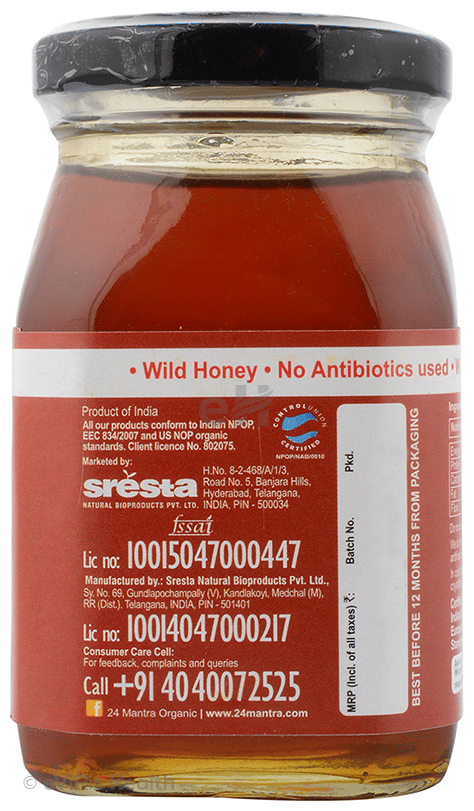 24 Mantra Organic Honey