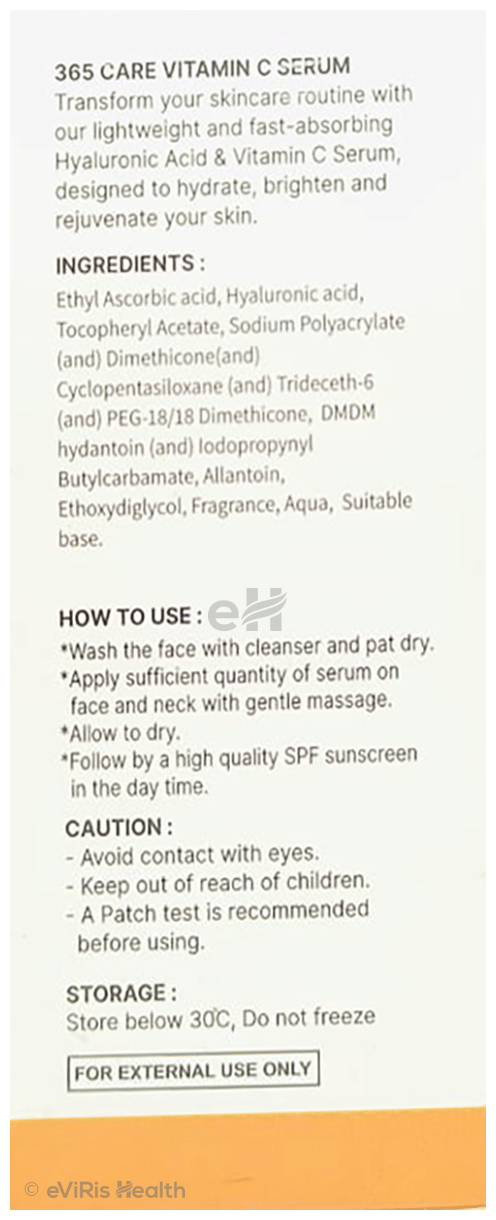 365 Care Advanced Skin Repair Vitamin C Face Serum