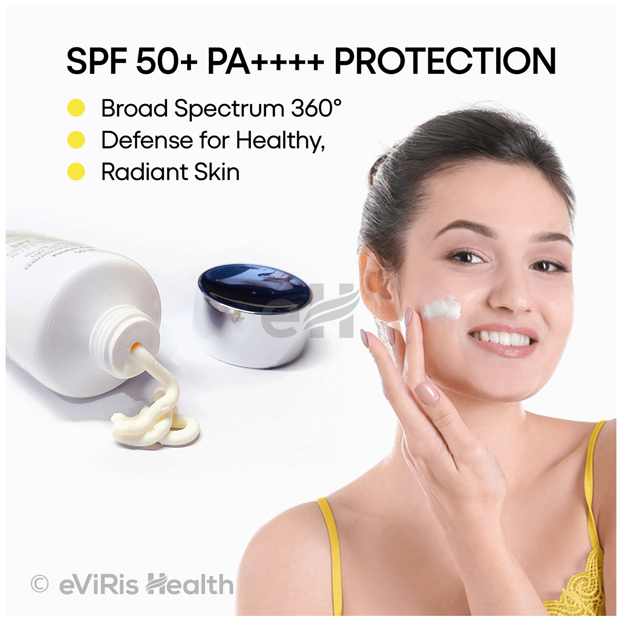 360° Block Sunscreen Gel SPF 50+ PA+++ | 360° UVA/UVB & IR Protection